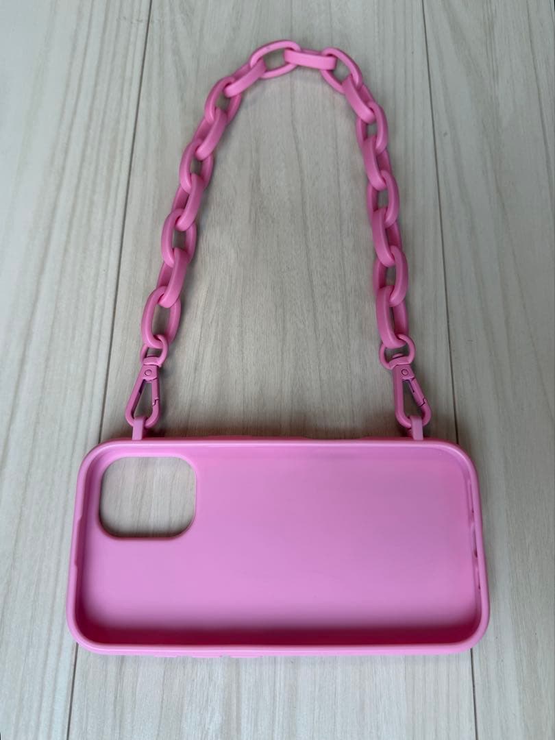 美品　DIESEL iPhone16ケース ピンク