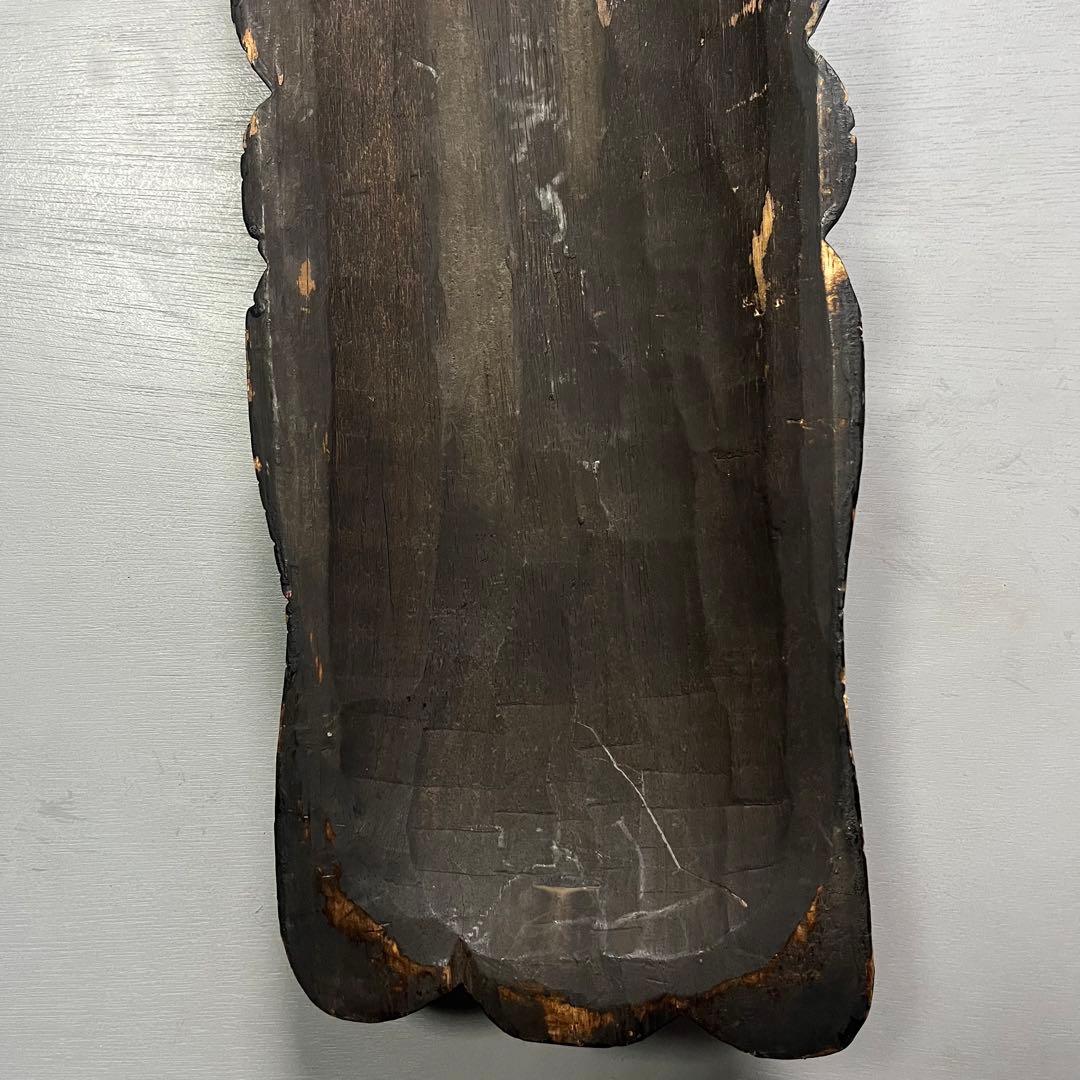 Africa Vintage お面　木彫り　民族　部族　骨董　インテリア　特大