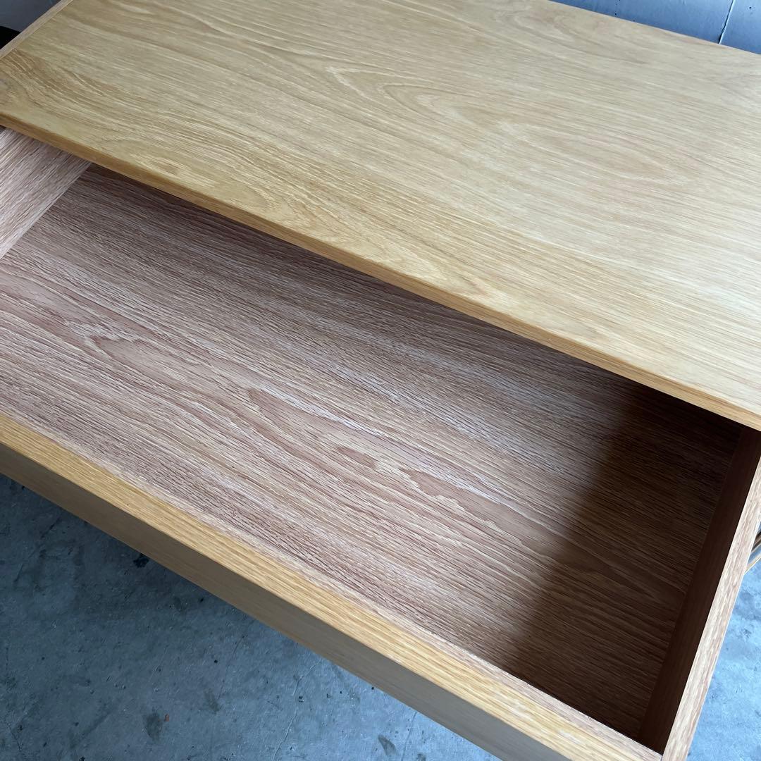 美品★無印ステンレスユニットシェルフ・オーク材・ワードローブセット