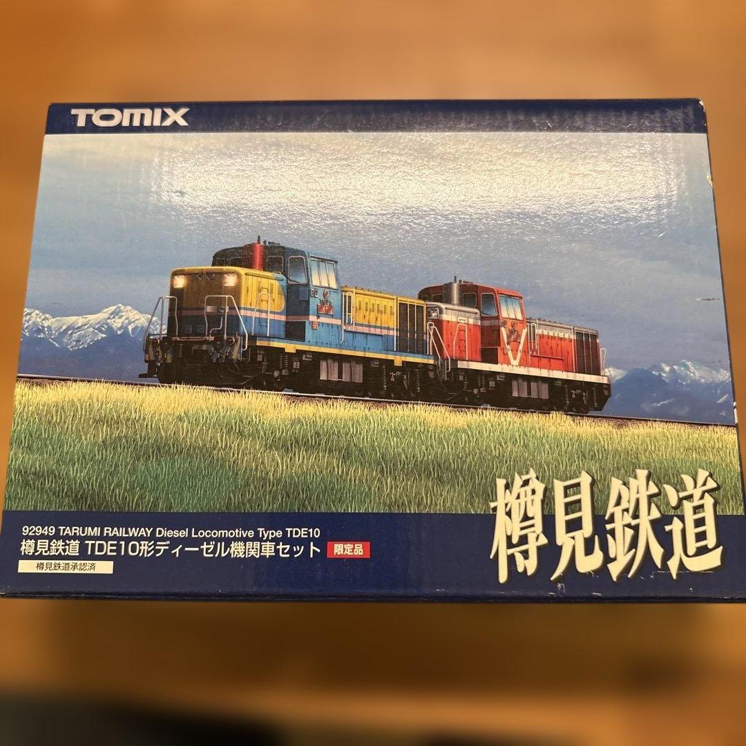 TOMIX 92949 樽見鉄道 TDE10型ディーゼル機関車セット