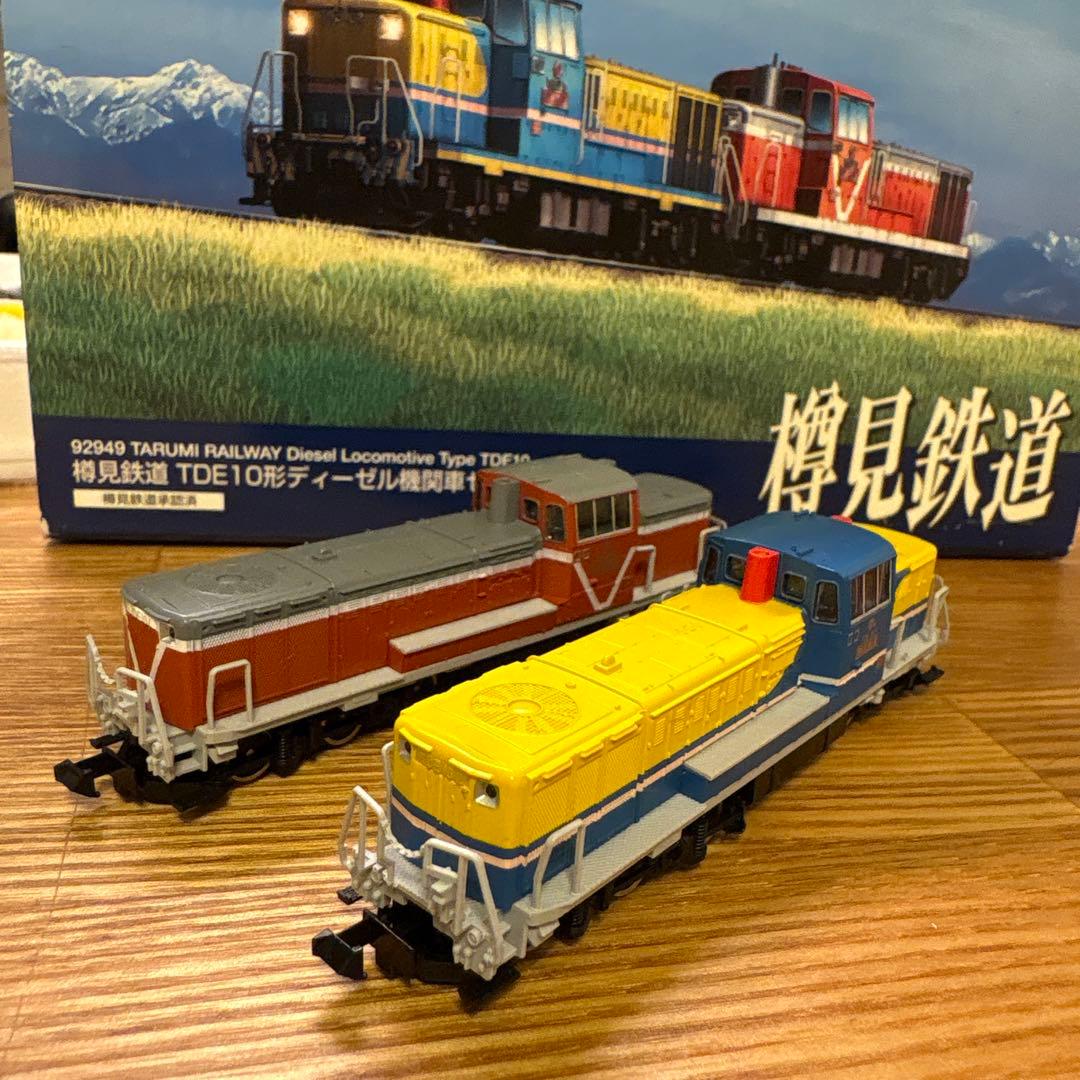 TOMIX 92949 樽見鉄道 TDE10型ディーゼル機関車セット