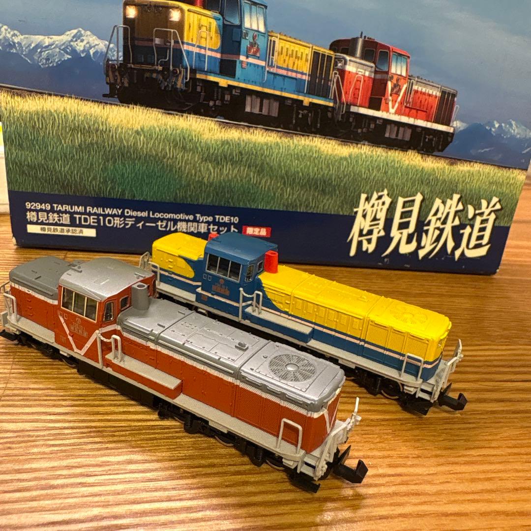 TOMIX 92949 樽見鉄道 TDE10型ディーゼル機関車セット