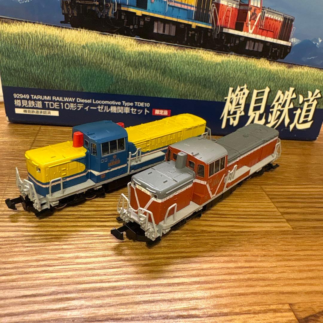 TOMIX 92949 樽見鉄道 TDE10型ディーゼル機関車セット