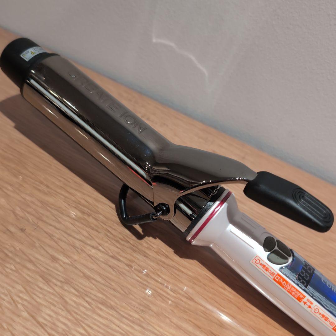 新品☆クレイツ イオンカールプロ SR38mm ヘアアイロン コテ SR-38