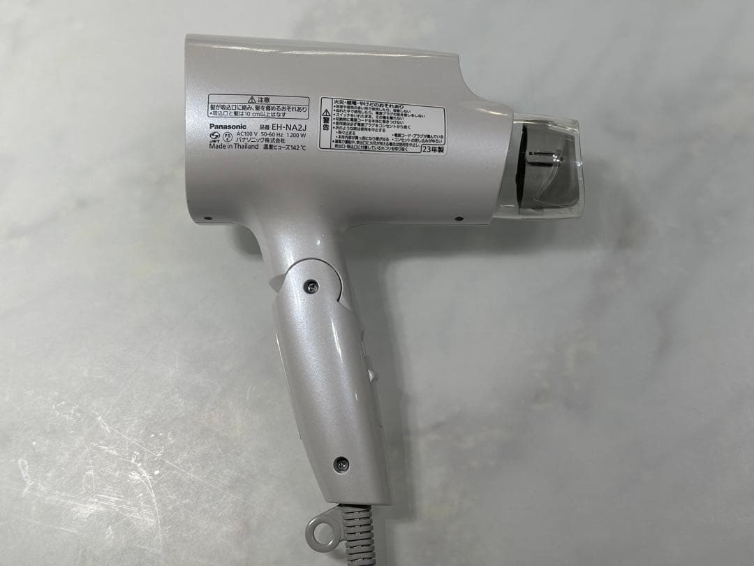 [ジャンク]パナソニック ヘアドライヤー ナノケア ホワイト EH-NA2J