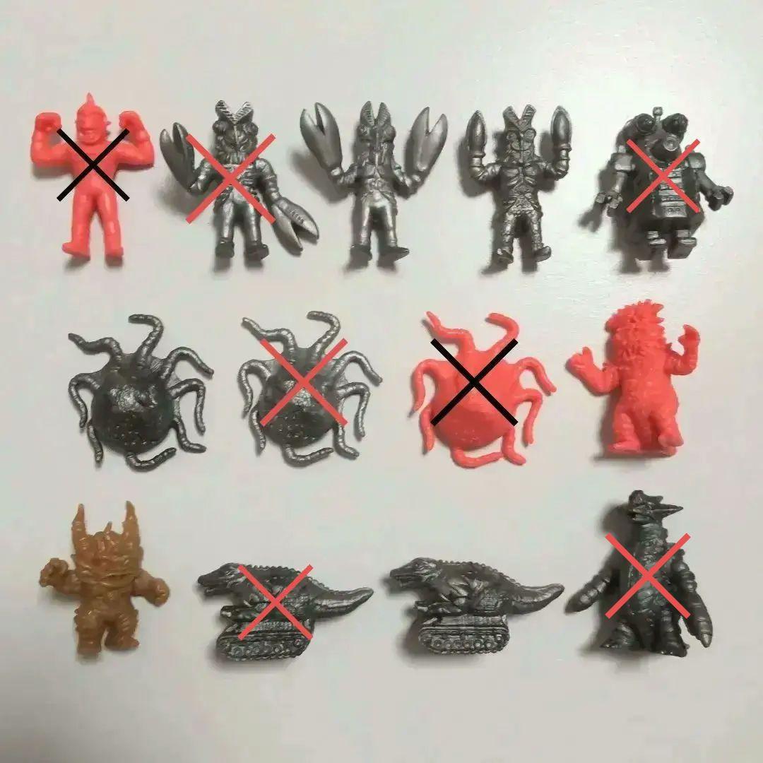 コレ★バラ売り可　ウルトラマン怪獣消しゴム　ユタカ　アンティッＱ　新造形　大量