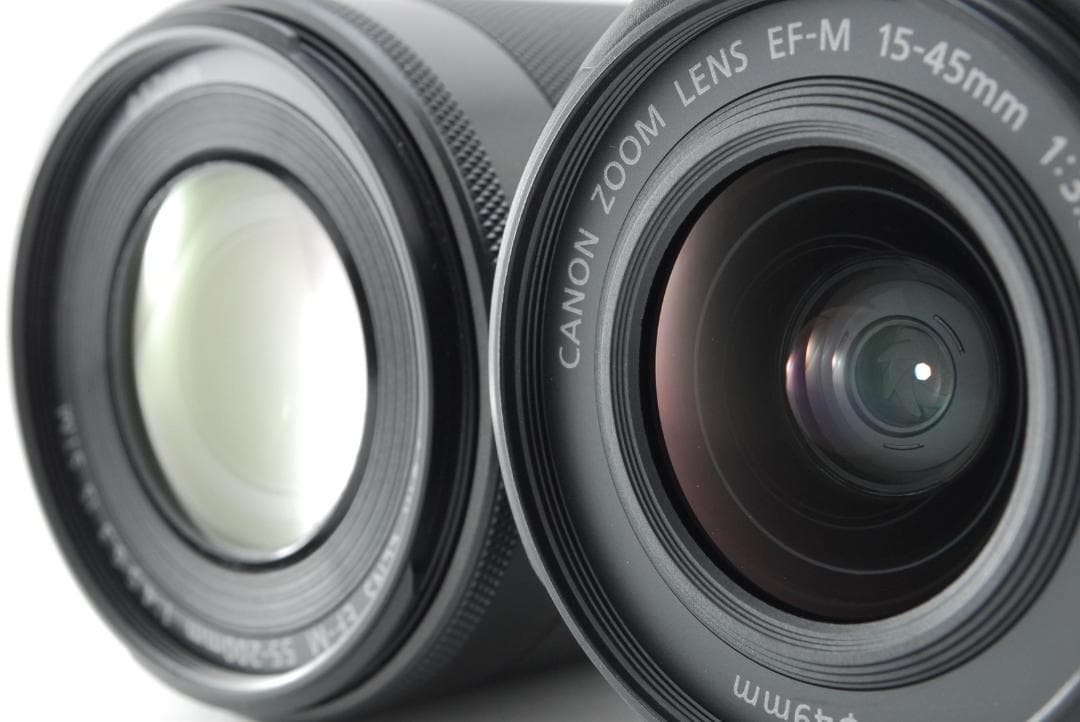 Canon EOS M10 ダブルズームキット ブラック ミラーレス一眼カメラ