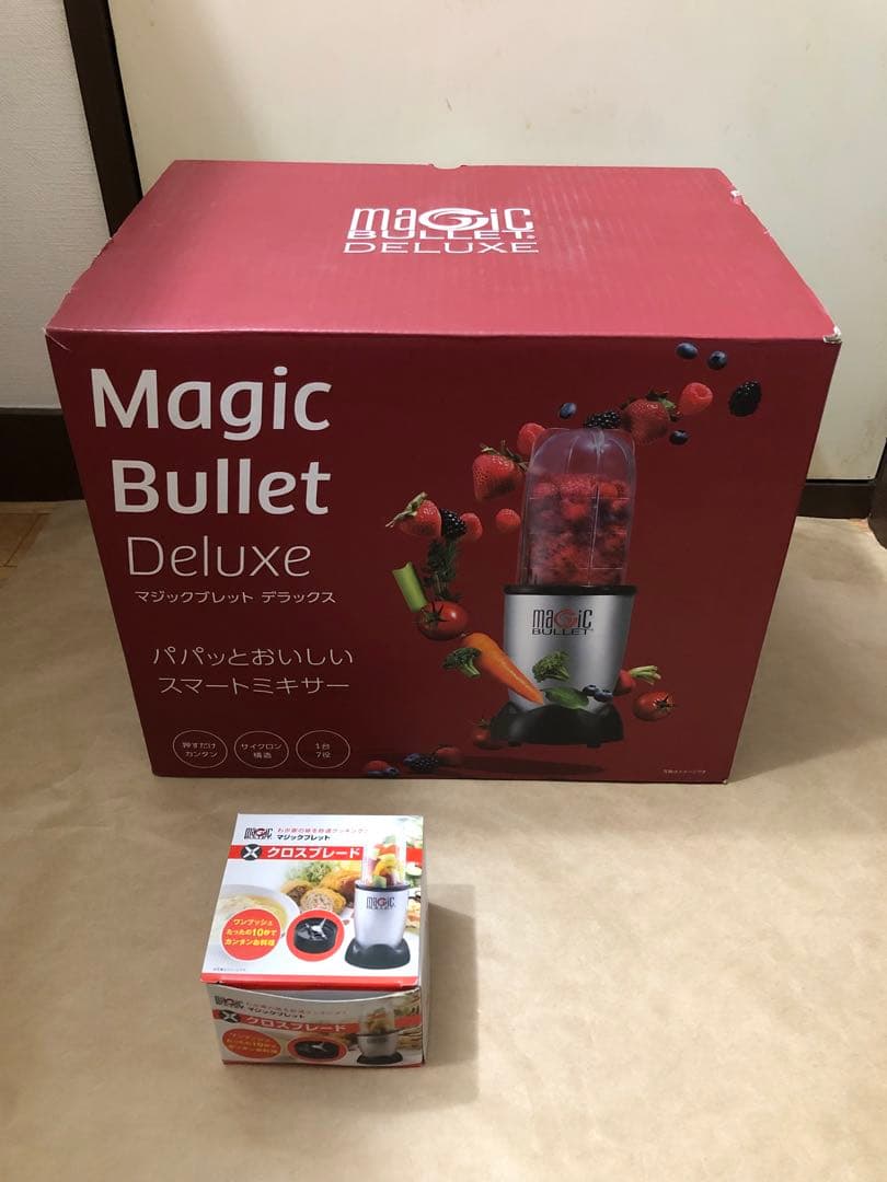 未使用　マジックブレット　デラックス　替え刃付き