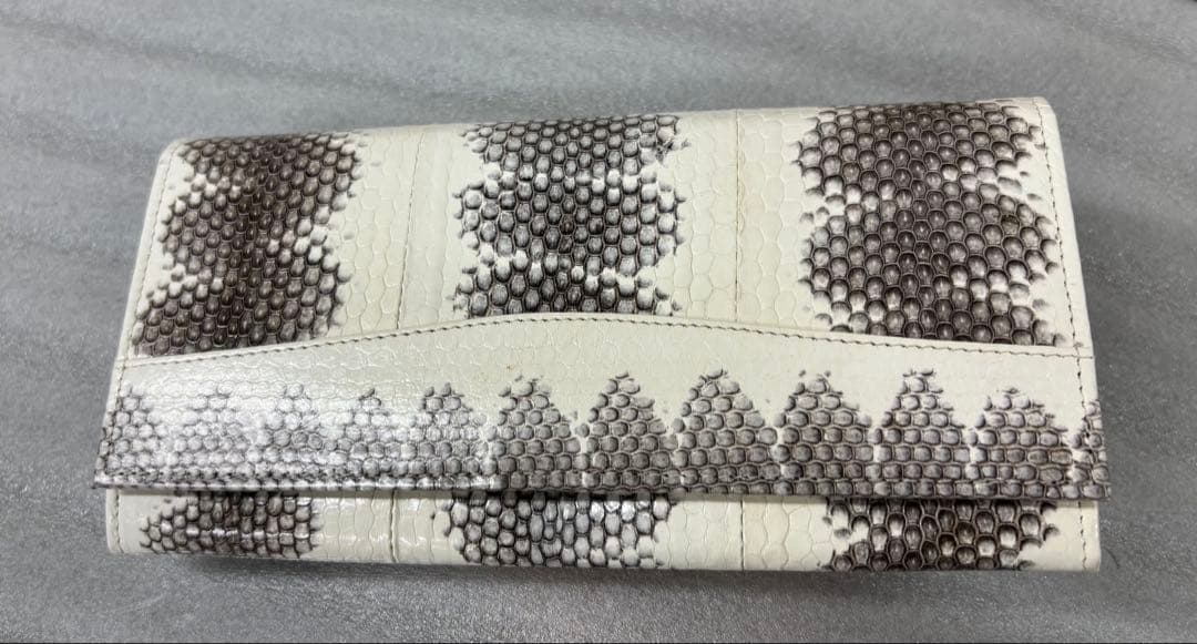 海蛇革 長財布②