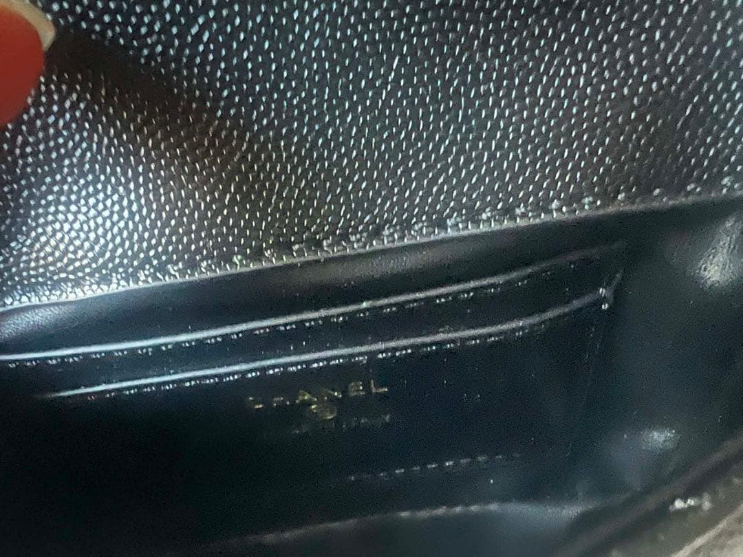 シャネル CHANEL ノベルティ ブラック ハンドル付きショルダー