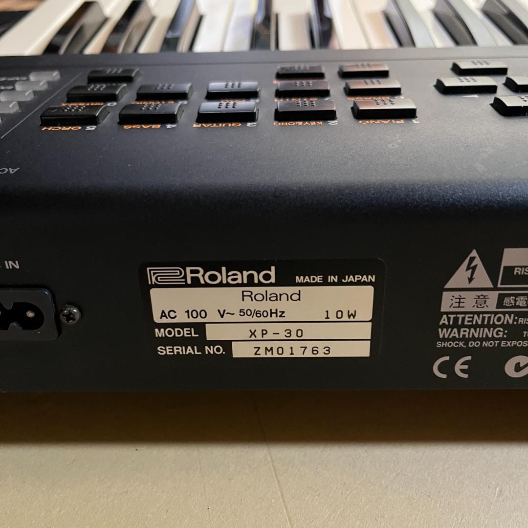 Roland XP-30 シンセサイザー 電源コード ソフトケース付属