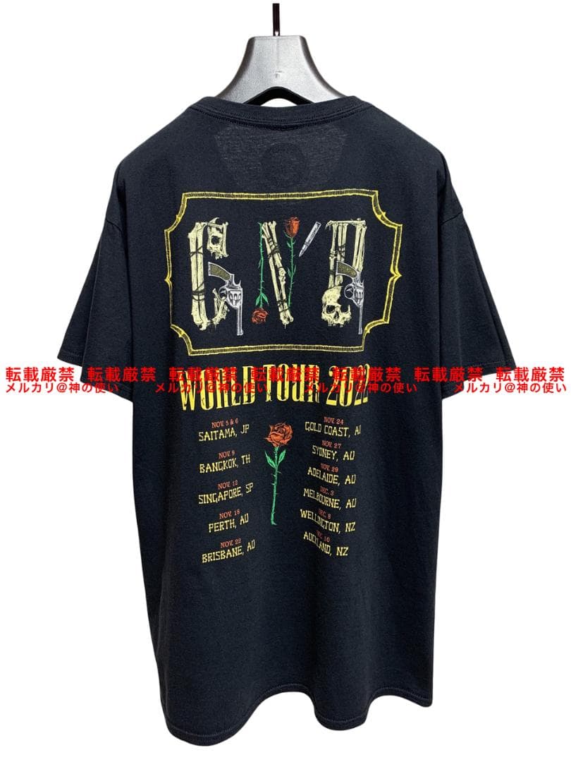 GUNS N' ROSES ガンズ アンド ローゼズ 2022 来日 Tシャツ