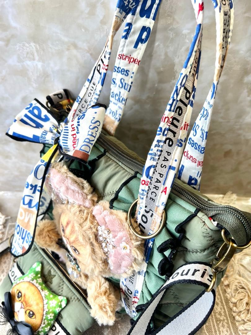 コヤンイサムチョン　クム　ころりんファスナーバッグ　ポーチショルダー付き