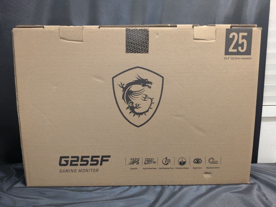 MSI「G255F」24.5インチゲーミングモニター PCモニター M2690