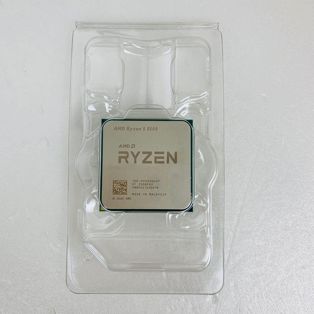 AMD Ryzen 5 5500 CPU 新品未開封