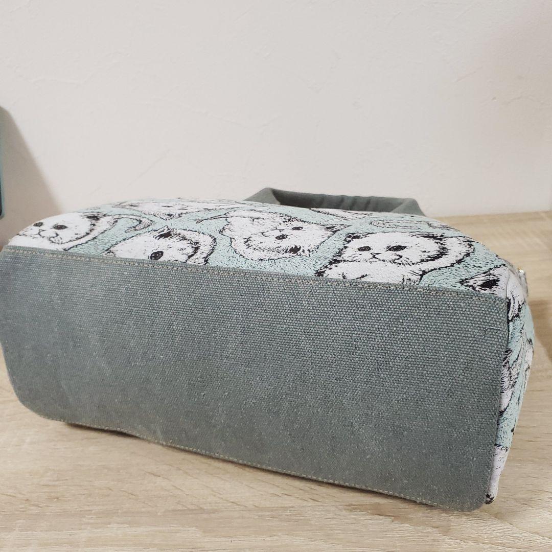 ハンドメイド 3roomsバッグ フランシュリッペ つかまえちゃったねこ