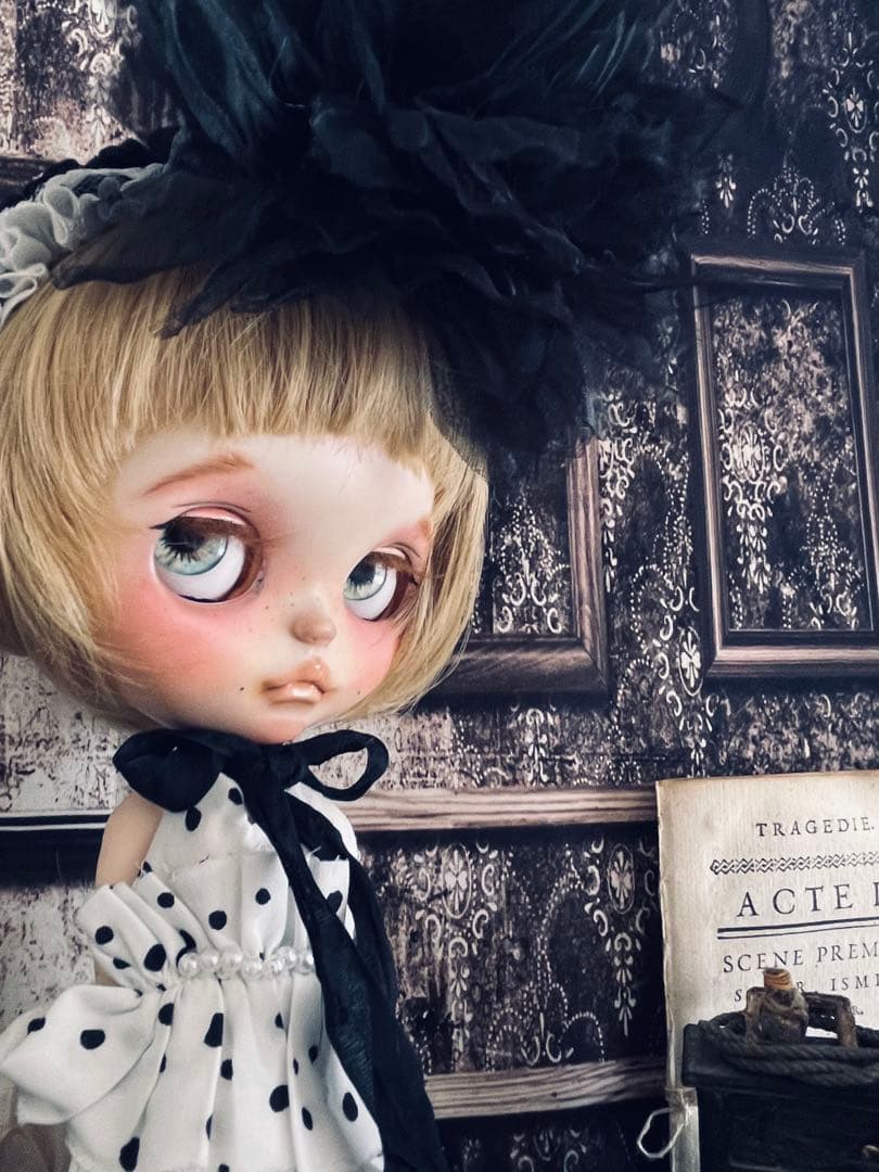 カスタム アイシードール マッシュルームボブヘアー アウトフィット付属