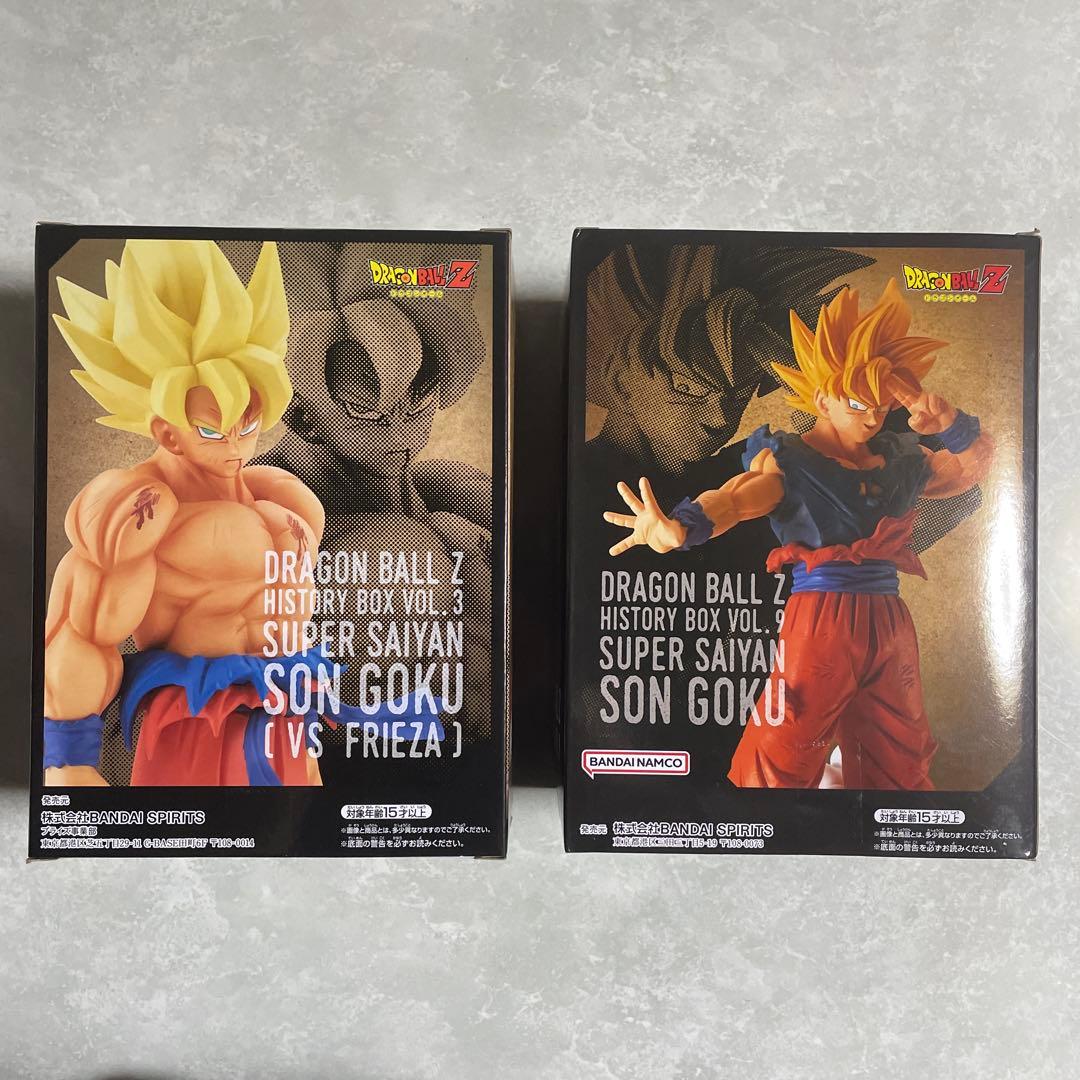 ドラゴンボール　フィギュア　History Box vol.3 vol.9