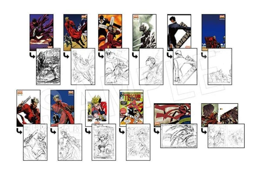 トライガン　TRIGUN　トレーディング両面PETカード　vol.2　セット