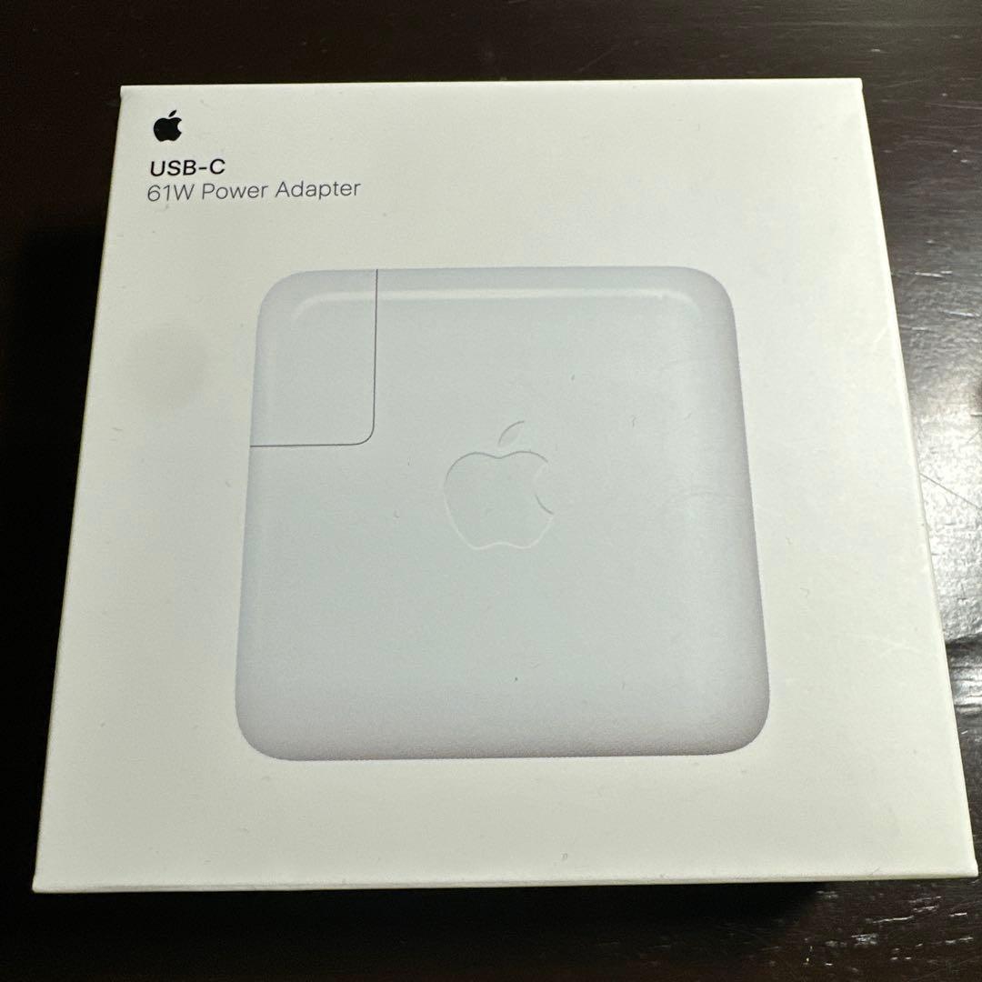 Apple USB-C 61W 電源アダプター 充電ケーブル 2m アップル