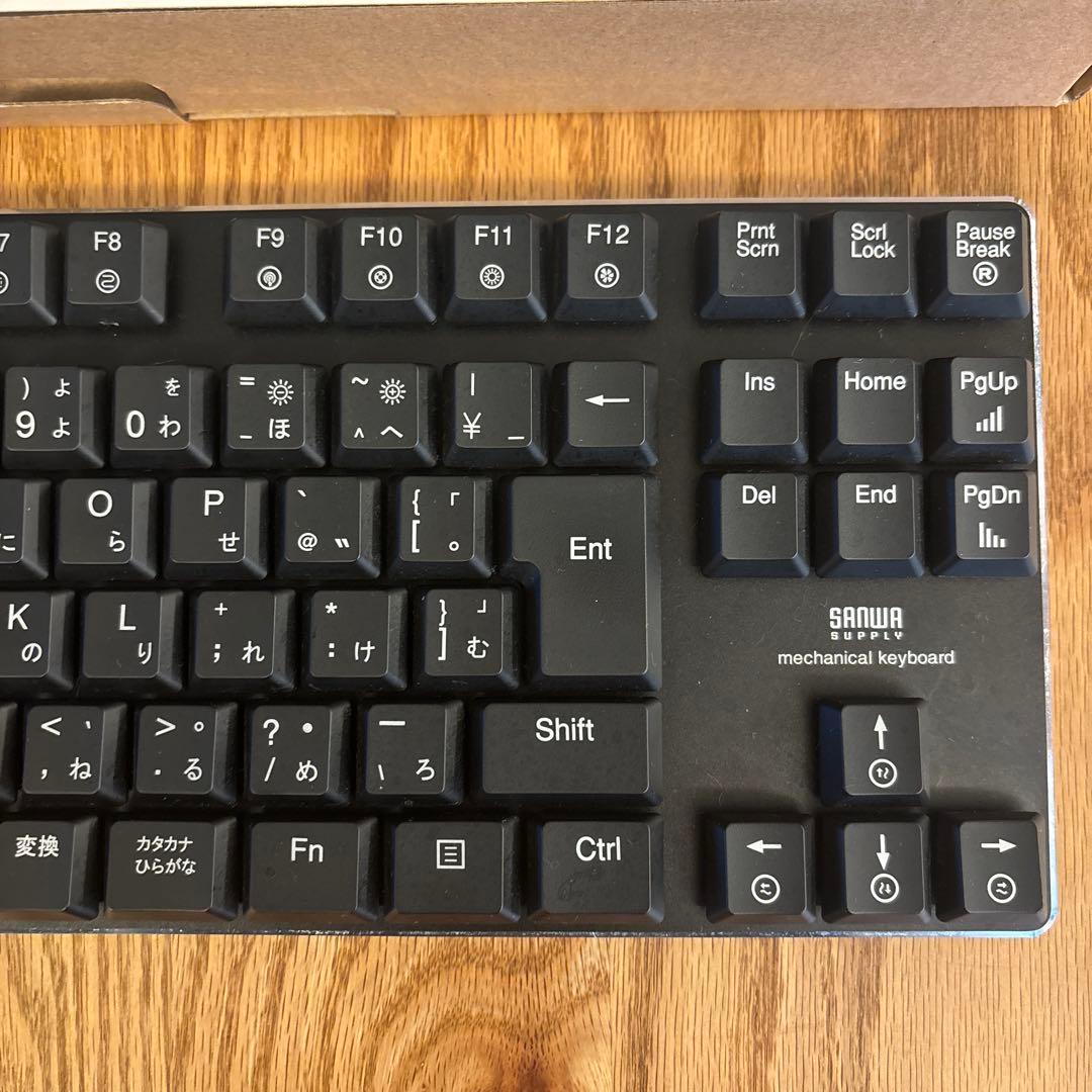 400-SKB057R メカニカルキーボード コンパクト　赤軸