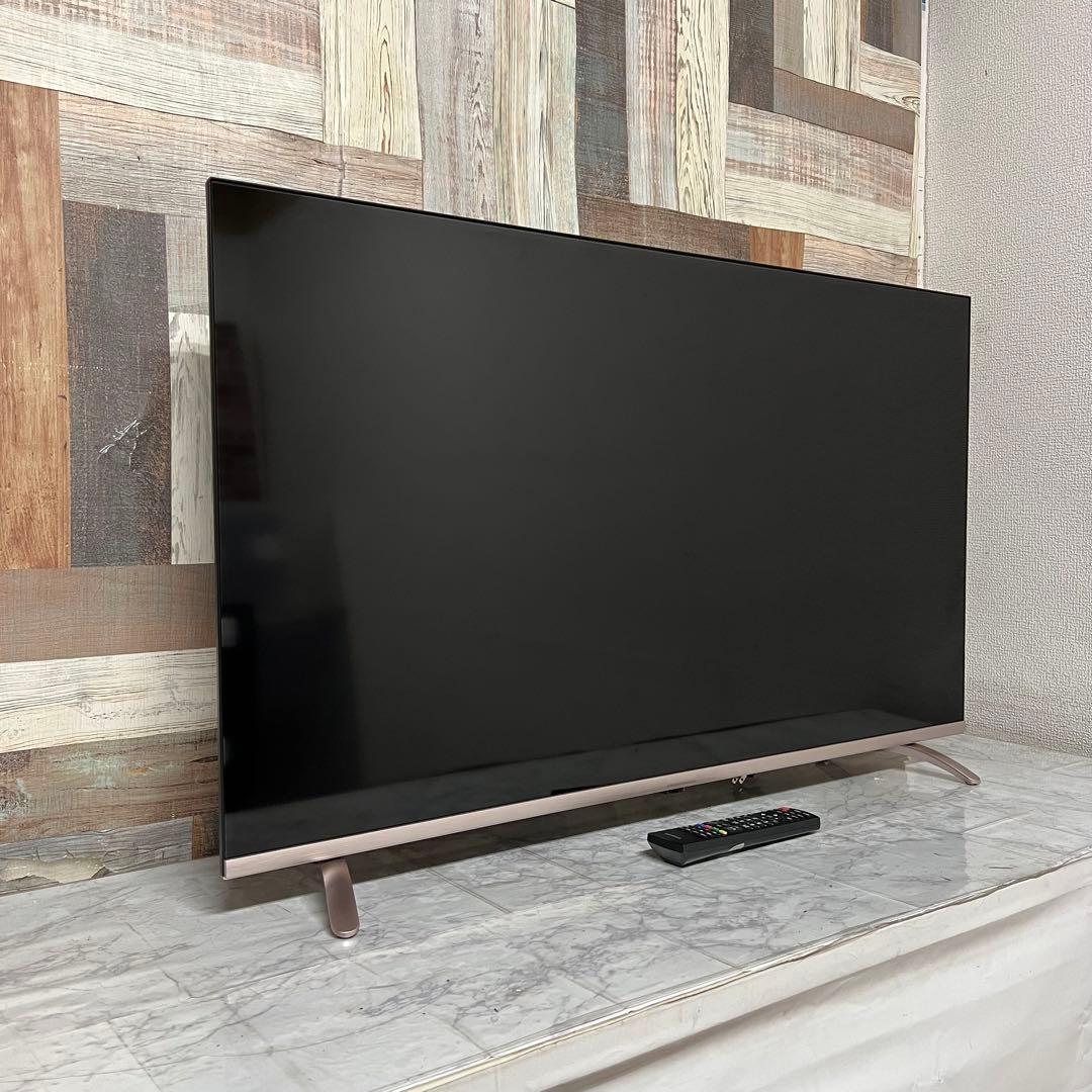 即日受渡❣️全国送料込アグレクション43型4K液晶テレビWチューナー外付HDD録画