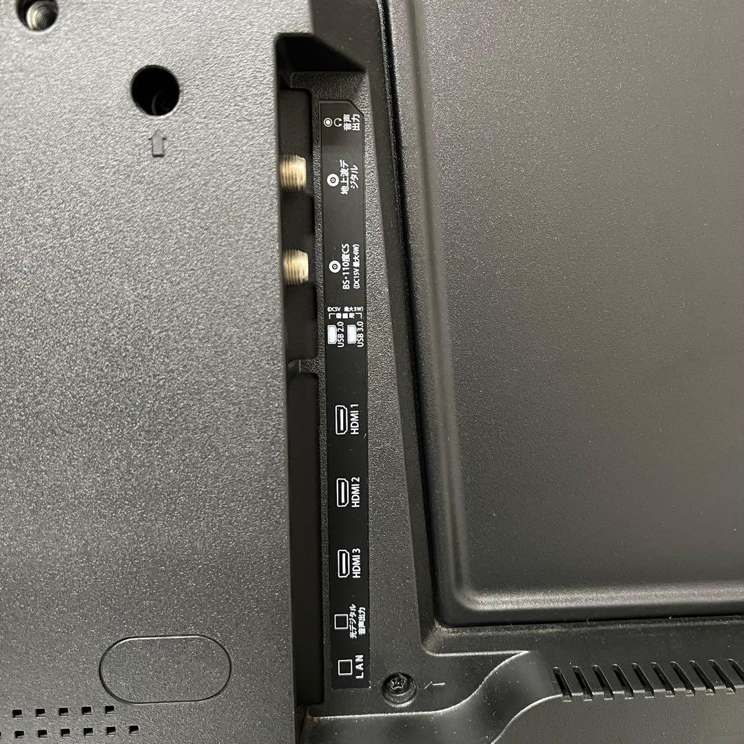 即日受渡❣️全国送料込アグレクション43型4K液晶テレビWチューナー外付HDD録画