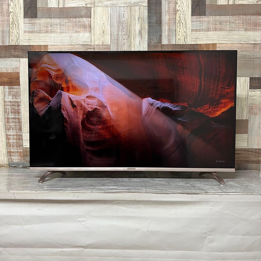即日受渡❣️全国送料込アグレクション43型4K液晶テレビWチューナー外付HDD録画