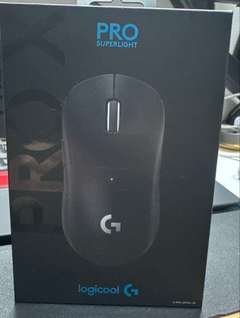 Logicool G PRO X SUPERLIGHT ブラック 付属品 箱付き