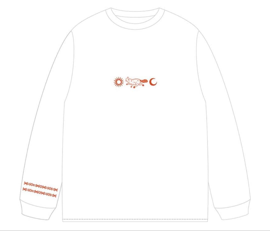 SUPER BEAVER ウォールアートロンT XLサイズ 白