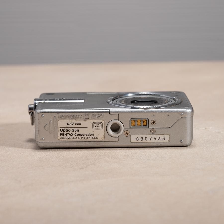 【可愛いオールドコンデジ】PENTAX optio S5n スマホ転送OK