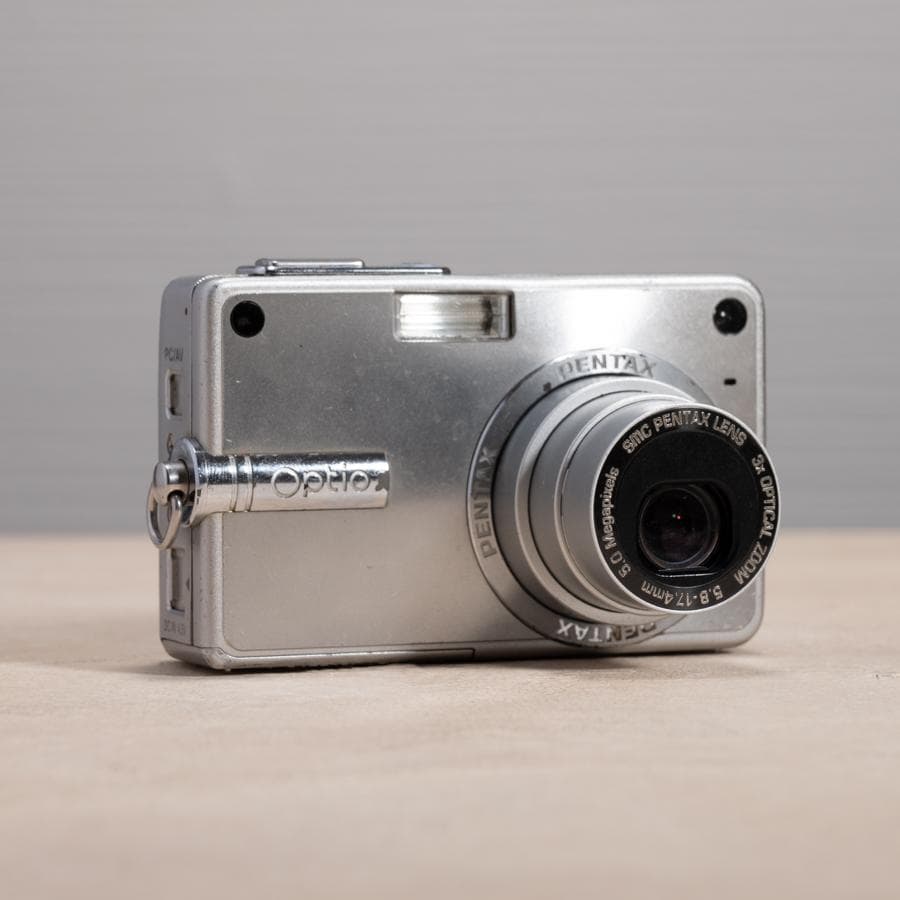 【可愛いオールドコンデジ】PENTAX optio S5n スマホ転送OK