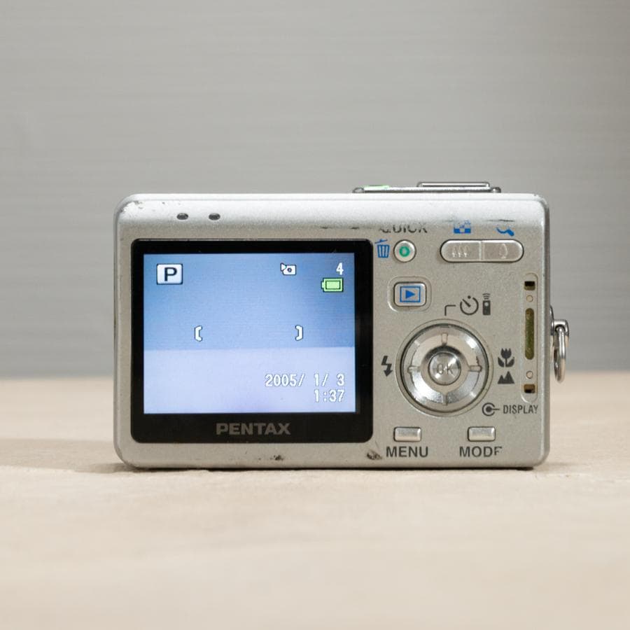 【可愛いオールドコンデジ】PENTAX optio S5n スマホ転送OK