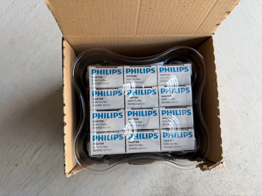 新品未使用✨PHILIPSMASTERSDW-TGMini50W/825 12個