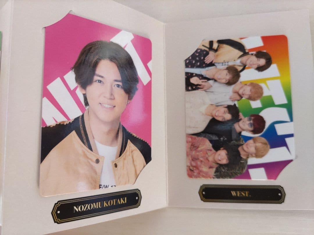 WEST.　藤井流星　重岡大毅　フィギュア　ぶらさげるヤツ