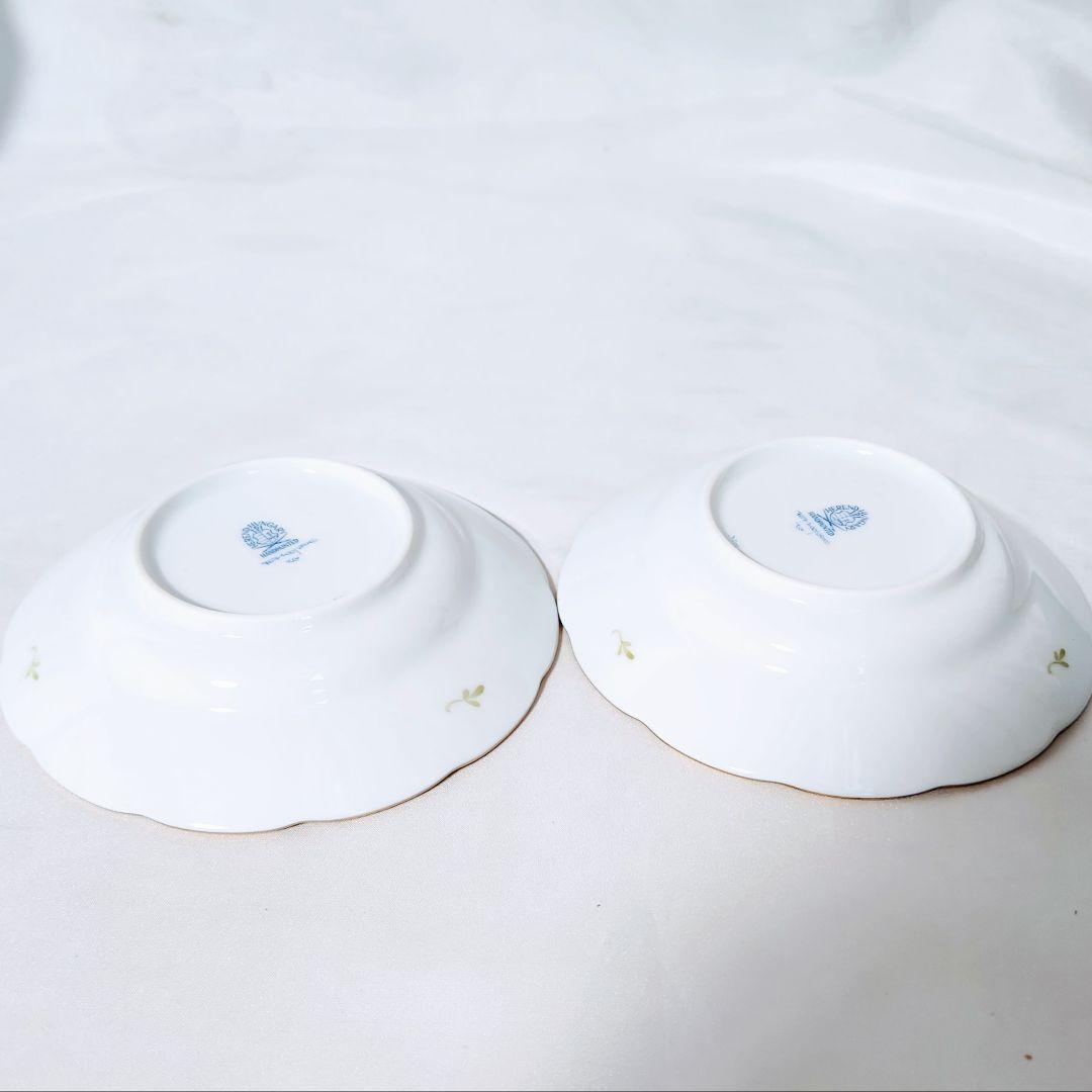 ヘレンドHEREND【ウィーンの薔薇】プレート2P【未使用美品・箱栞付き】