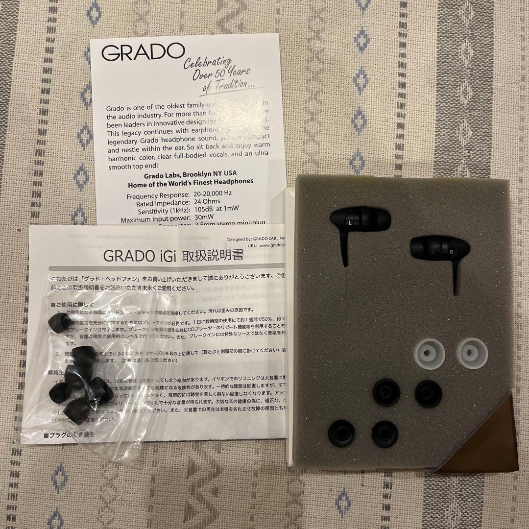 イヤホン GRADO iGi