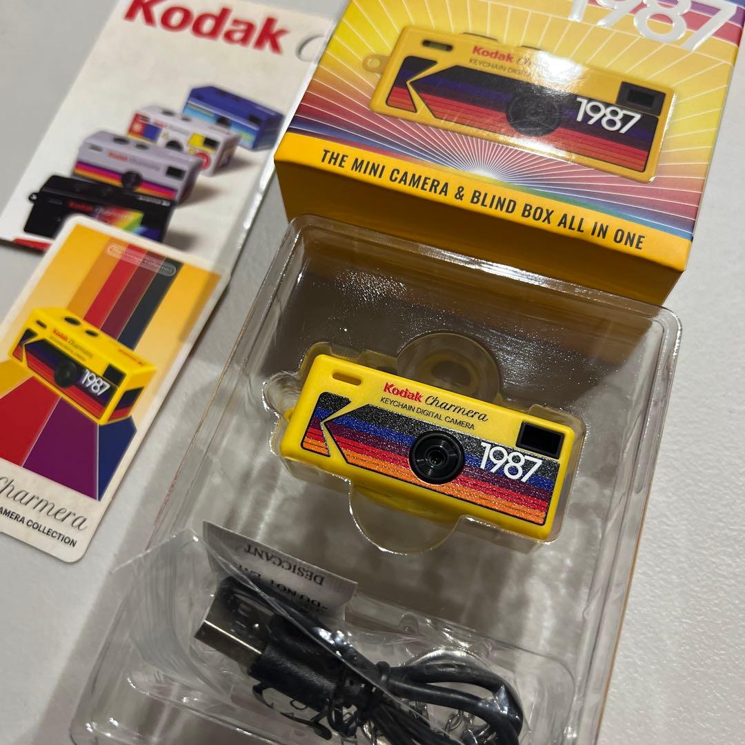【未使用】Kodak Charmera コダック キーチェーン カメラ イエロー