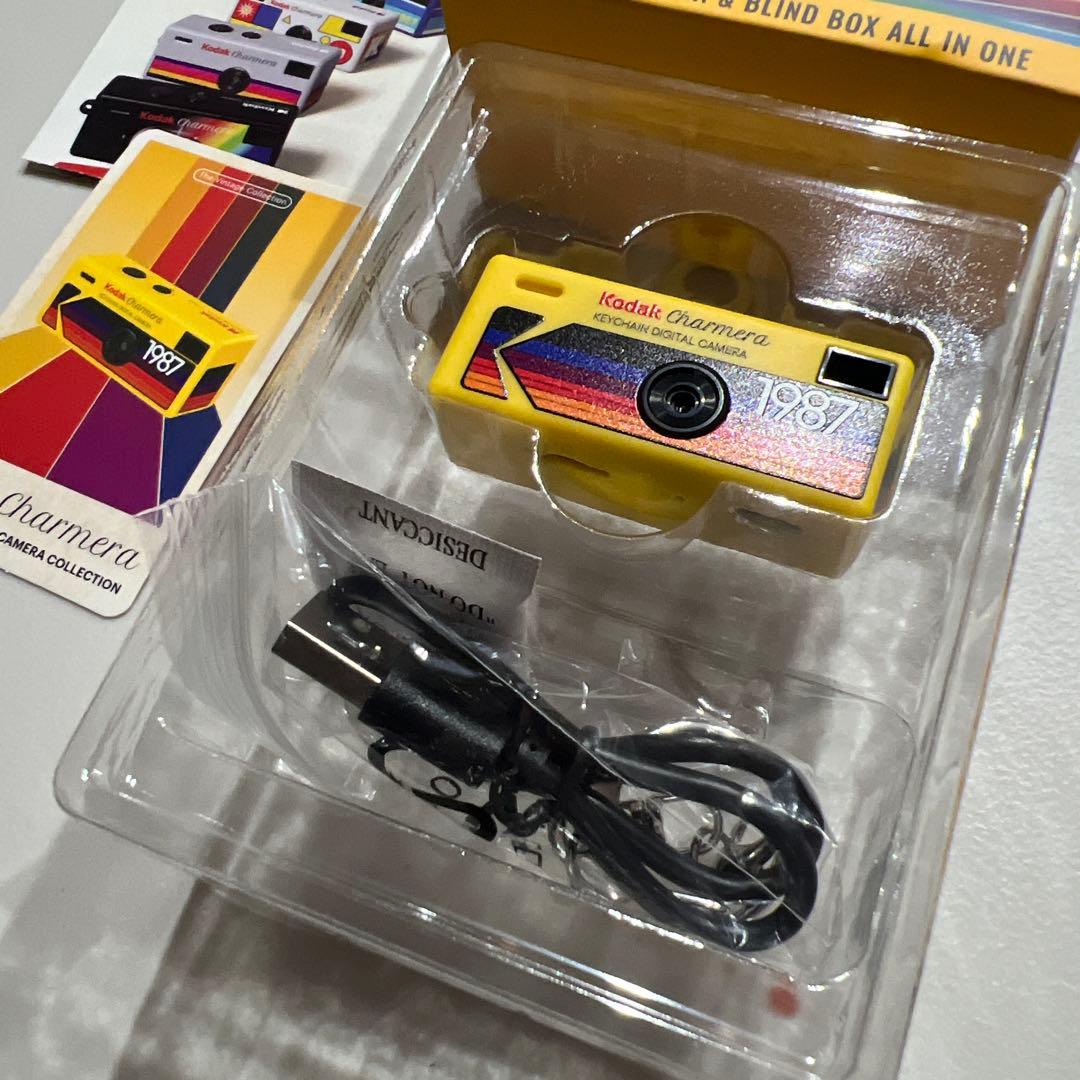 【未使用】Kodak Charmera コダック キーチェーン カメラ イエロー