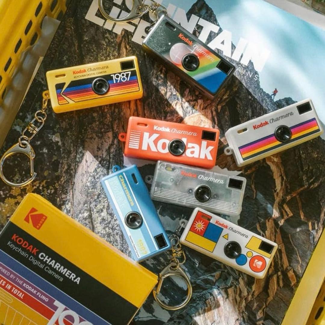 【未使用】Kodak Charmera コダック キーチェーン カメラ イエロー