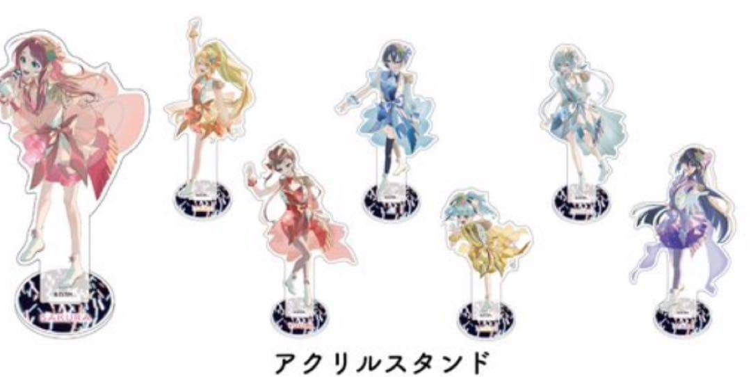 ゾンビランドサガ フランシュシュ MAPPA描き下ろしアクリルスタンド７種セット