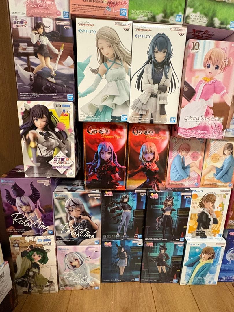 美少女　プライズ　フィギュア　47点　まとめ　アオノハコ　ウマ娘　ホロライブ　他
