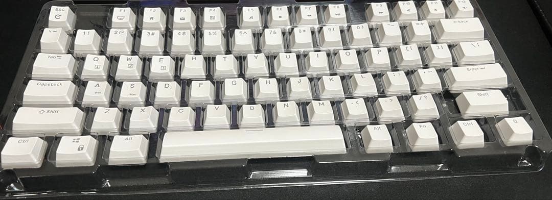  KLUDGE 100配列(RK100)キーボード 茶軸
