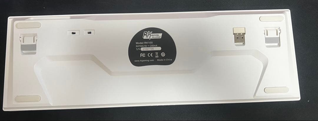  KLUDGE 100配列(RK100)キーボード 茶軸
