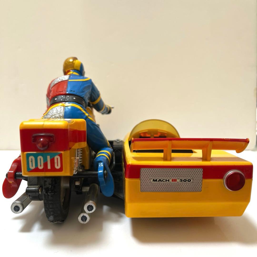 人造人間キカイダー R/C サイドマシーン　昭和　レトロ　当時物　フィギュア