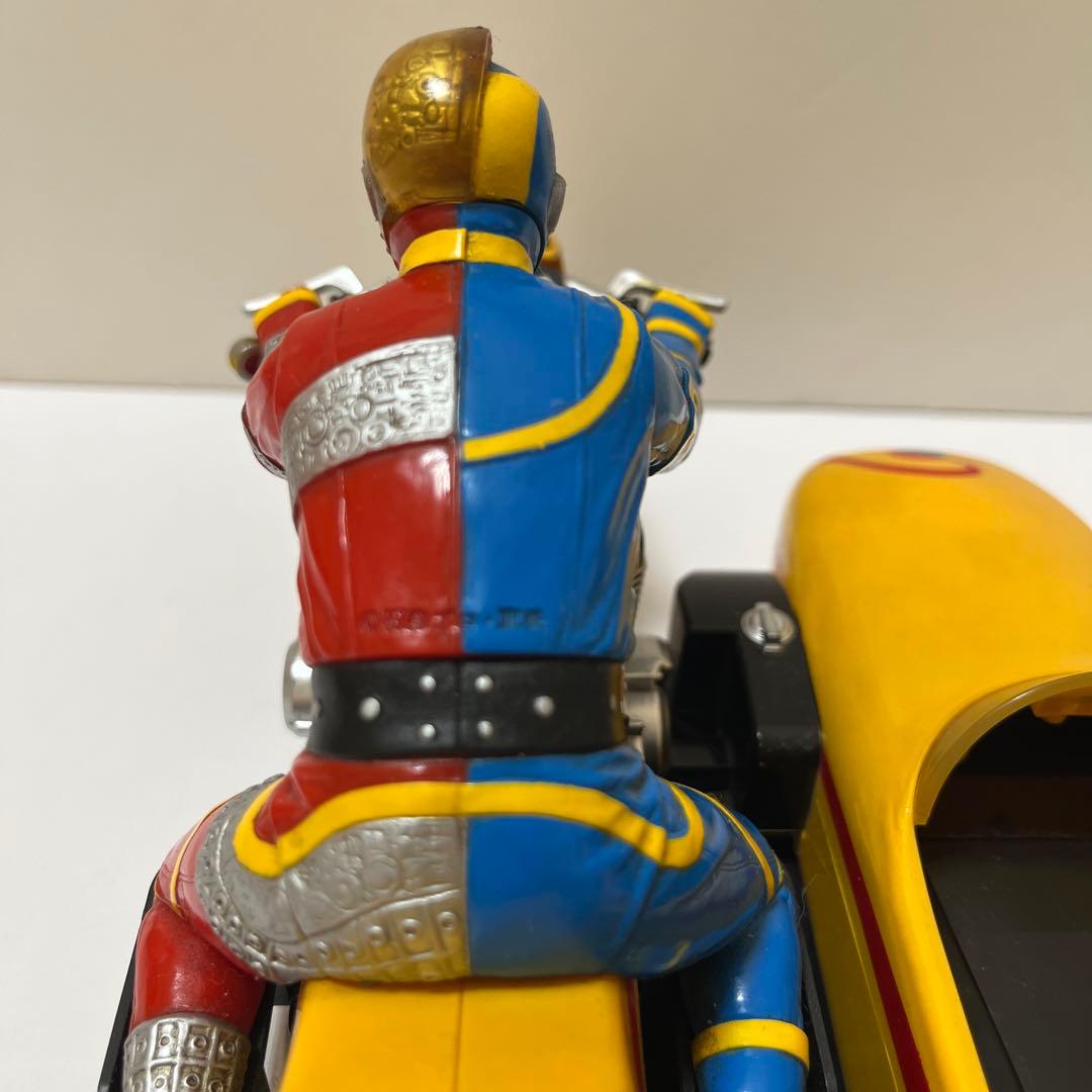 人造人間キカイダー R/C サイドマシーン　昭和　レトロ　当時物　フィギュア