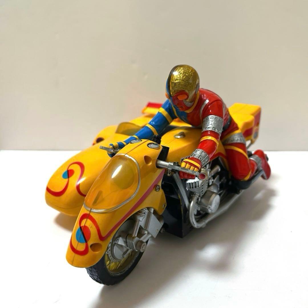 人造人間キカイダー R/C サイドマシーン　昭和　レトロ　当時物　フィギュア