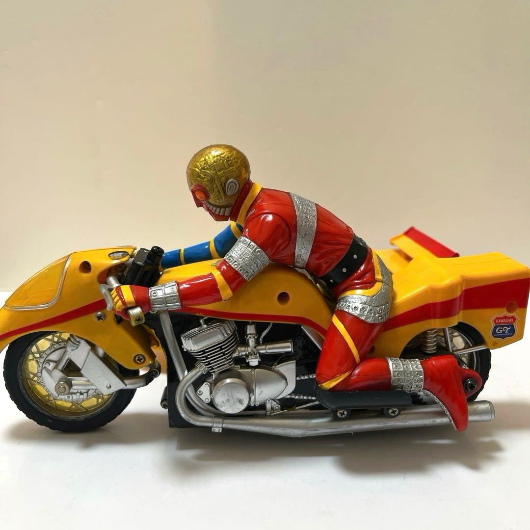 人造人間キカイダー R/C サイドマシーン　昭和　レトロ　当時物　フィギュア