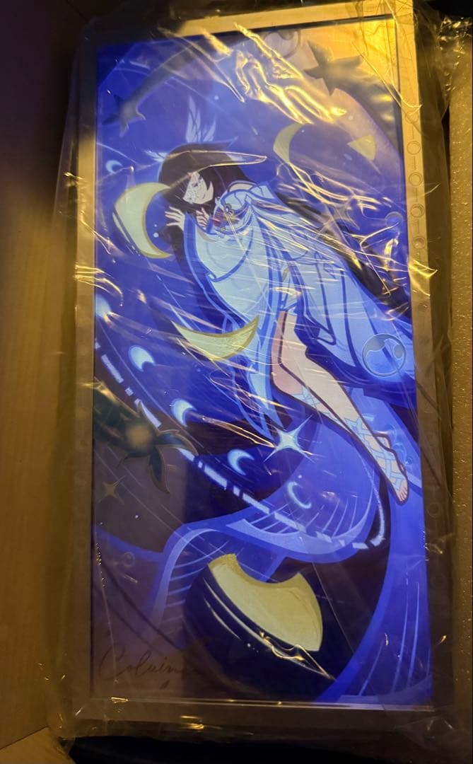 原神 コロンビーナ 新月の祝福 光るアートパネル アクリルパネル