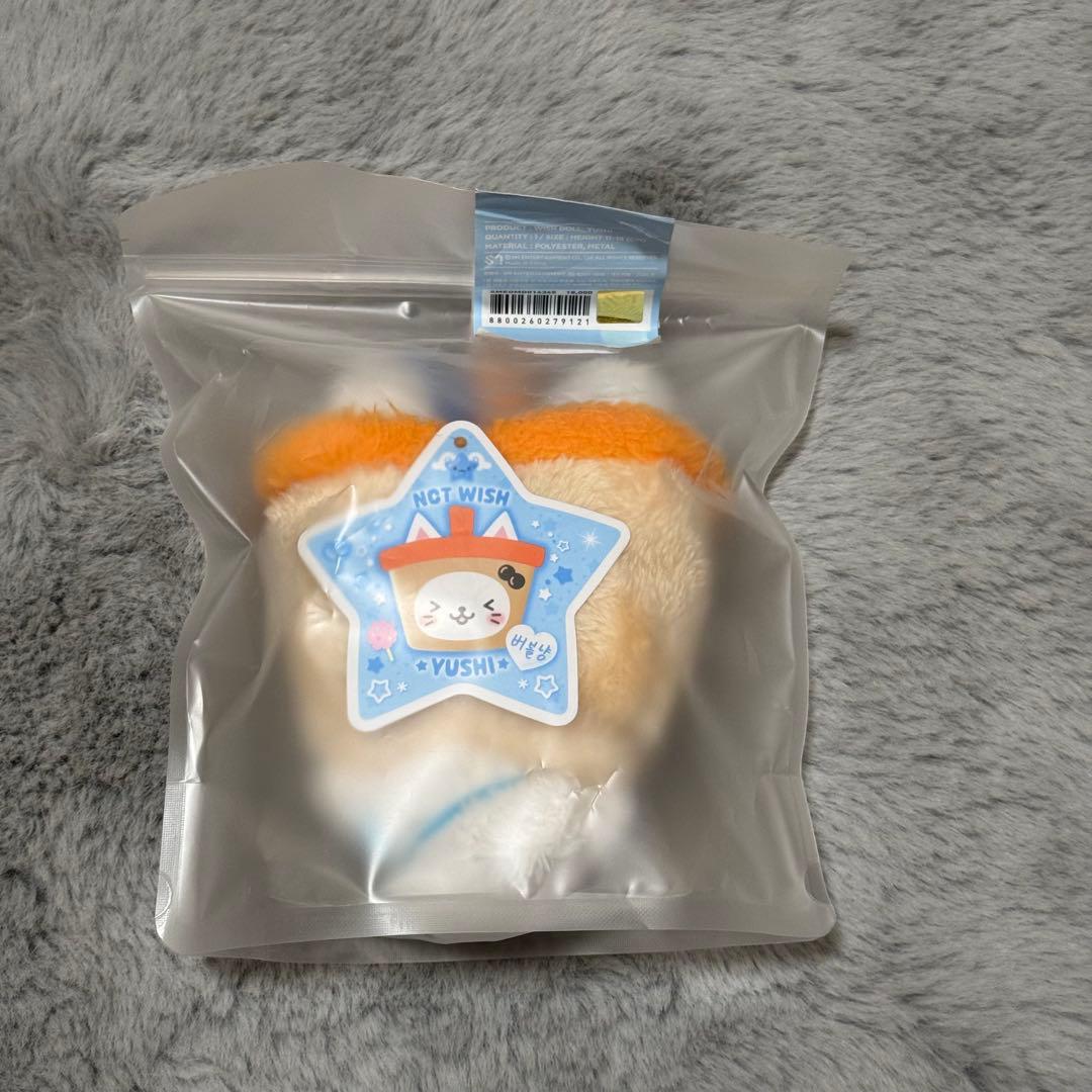 NCT WISH ユウシ バブルニャン ぬいぐるみ WISHDOLL